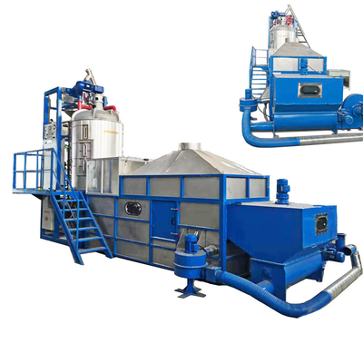 คุณภาพ  EPS Polystyrene Beads Foam Batch Pre Expander Automatic โรงงาน