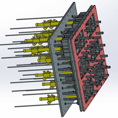 การปรับแต่งบรรจุภัณฑ์แม่พิมพ์ EPP อลูมิเนียมอัลลอยด์ ISO9001