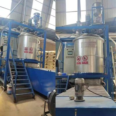 เครื่อง EPP Pre Expander 120 เครื่องพร้อมระบบควบคุม PLC