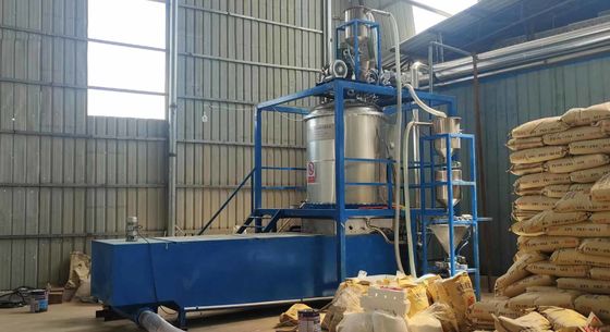 Blue PLC ควบคุมความหนาแน่น EPS ฟองชุด Pre Expander คอมพิวเตอร์