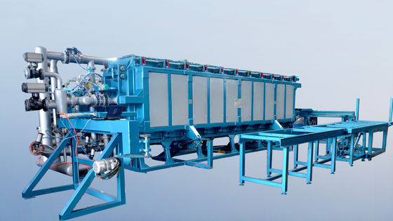 6000*1000*600 มม อัตโนมัติ EPS เครื่องพิมพ์บล็อค 20-30 S วงจรพิมพ์ 14000 กิโลกรัม น้ําหนัก