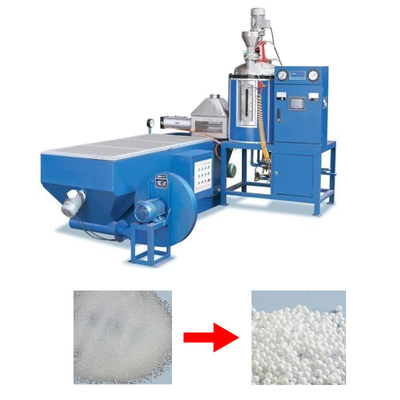 Polystyrene Foam Eps Pre Expander Machine ประสบความสําเร็จในการขยายตัวแบบเรียบร้อยและควบคุม