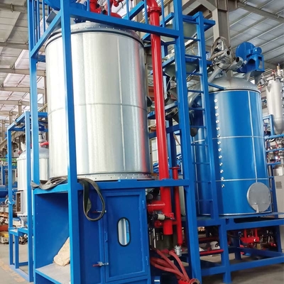 Polystyrene Foam Eps Pre Expander Machine ประสบความสําเร็จในการขยายตัวแบบเรียบร้อยและควบคุม