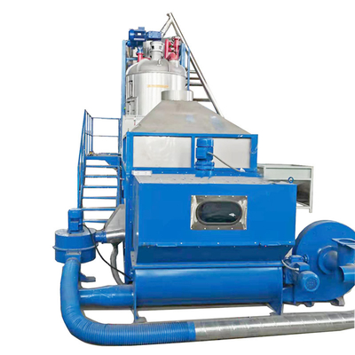 Polystyrene Foam Eps Pre Expander Machine ประสบความสําเร็จในการขยายตัวแบบเรียบร้อยและควบคุม