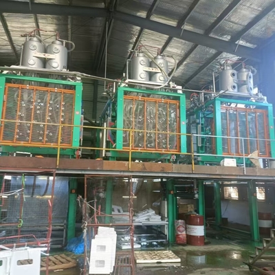 อัตโนมัติ Eps Styrofoam โฟมกล่องหมักเครื่องจักร Molding การทําหมัก