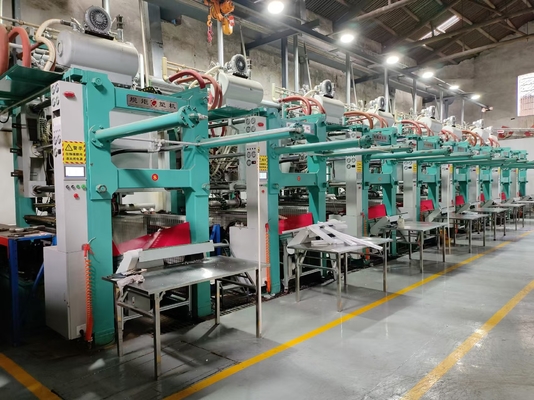 อัตโนมัติ EPS โมลด์ฟอง Packaging เครื่องปั้นรูปร่างสําหรับผลไม้และผัก Packaging