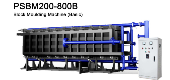 อากาศที่สามารถปรับปรุงความเย็น EPS Block Molding Machine ระยะเวลาวงจร 120-300S