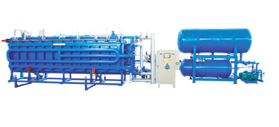EPS Block Forming Vacuum Expanded Polystyrene Foam Block Foaming Machine เครื่องทําฟองจากโพลิสไตเรน โพลิสไตเรน