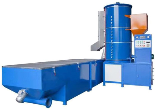 EPS Particles Expandable Polystyrene Pre Foaming เครื่องผลิตฟอง