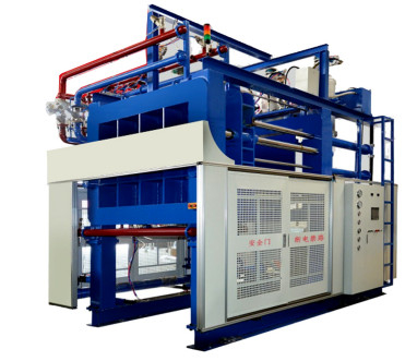 อัตโนมัติ ประหยัดพลังงาน EPP เครื่องพิมพ์สําหรับกล่องปลา สายการผลิต 15kw กําลังติดตั้ง