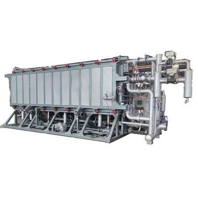8m EPS Block Moulding Machine Polystyrene Sheet PLC Control